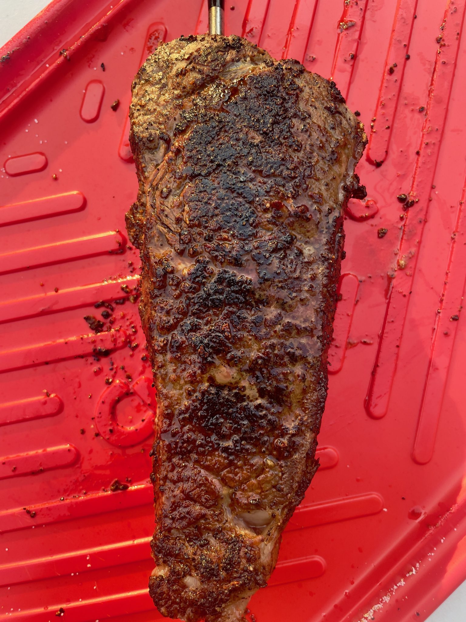 Perfectly Grilled New York Strip Steak