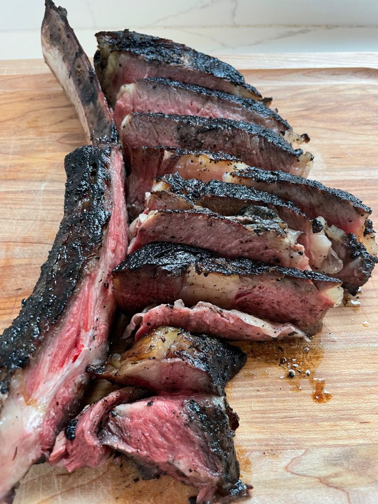 Smoked Tomahawk Steak