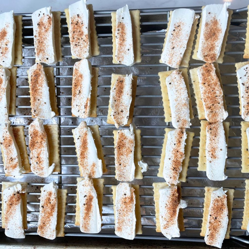 Candied Bacon Crackers (So Good!)