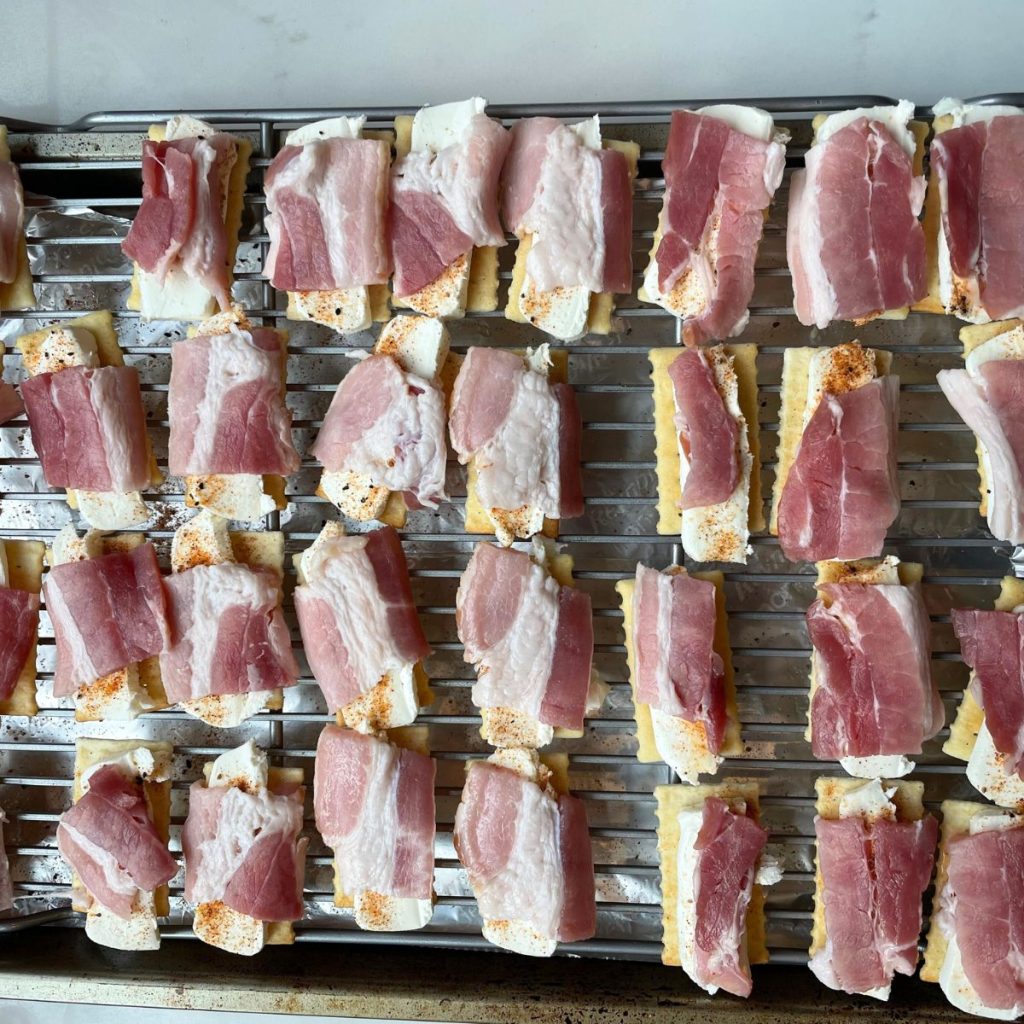 Candied Bacon Crackers (So Good!)