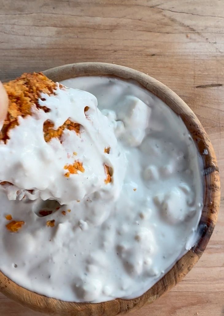 blue cheese with wings