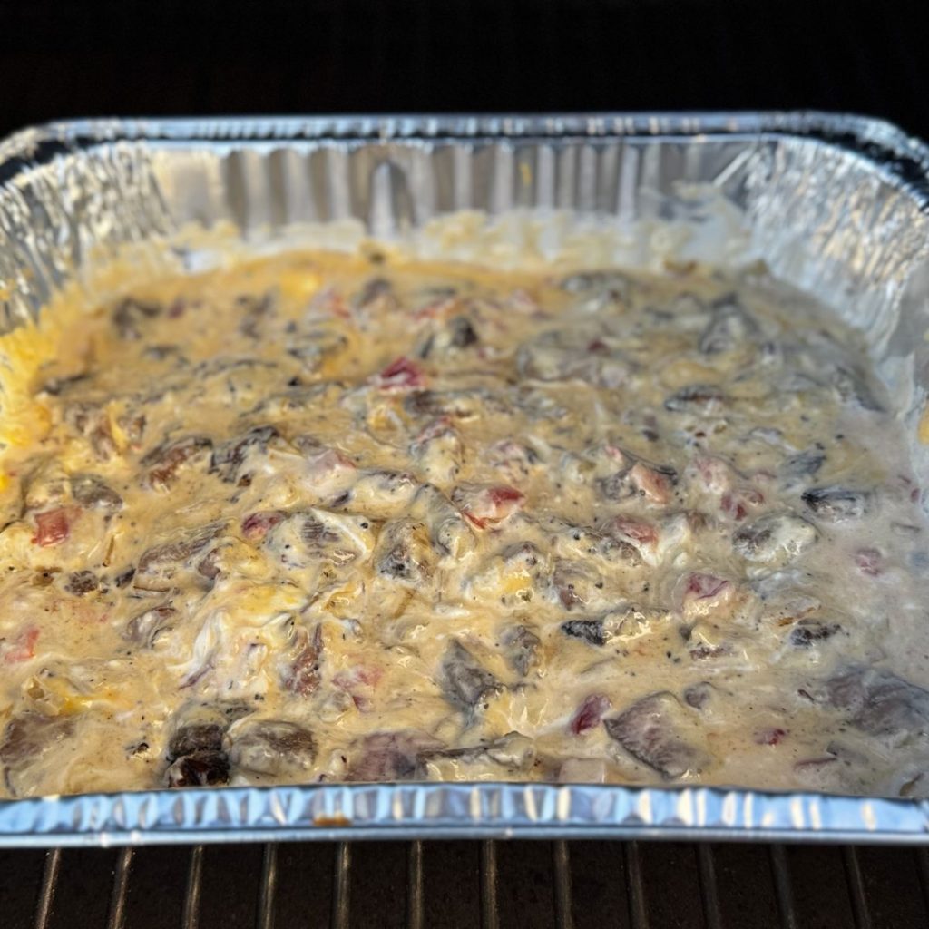 I Tried Smoking Queso With Steak And It S My New Go To Party Dish